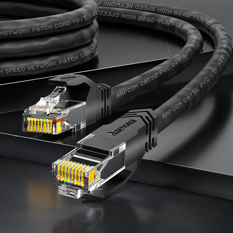 AMPCOM CAT5e câble de patch réseau PVC non blindé (UTP) pour la maison ou le centre de données